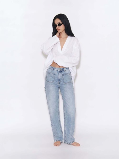 PANTALON STRAIGHT BOLSAS NB